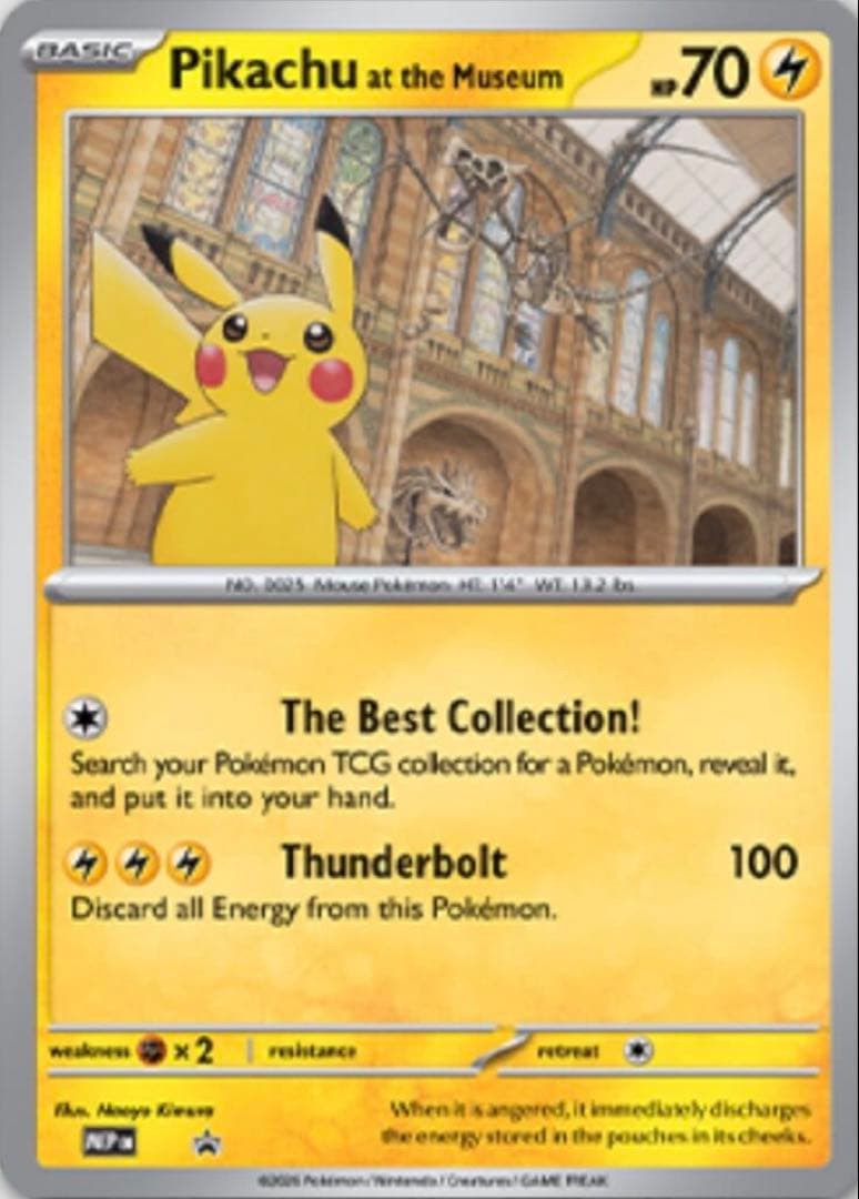 イギリス自然博物館ロンドンピカチュウPikachu at the Museum