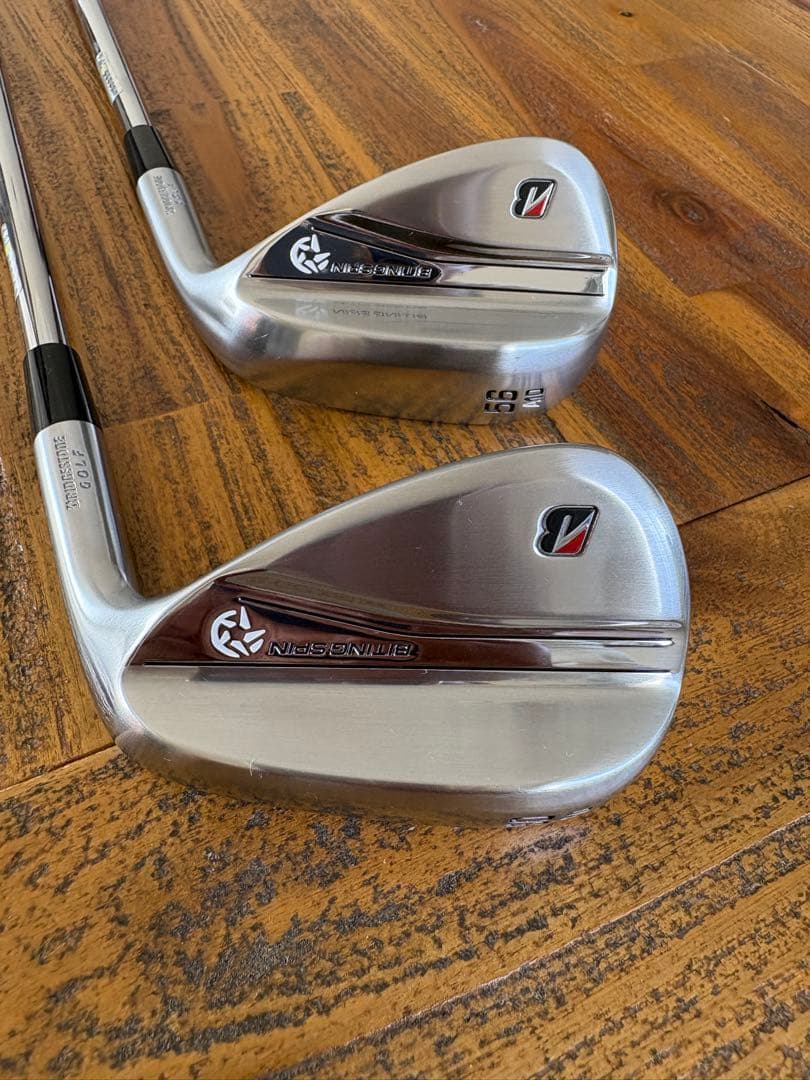 美品 ブリヂストンBITING SPIN 50度56度2本MODUS3 105S