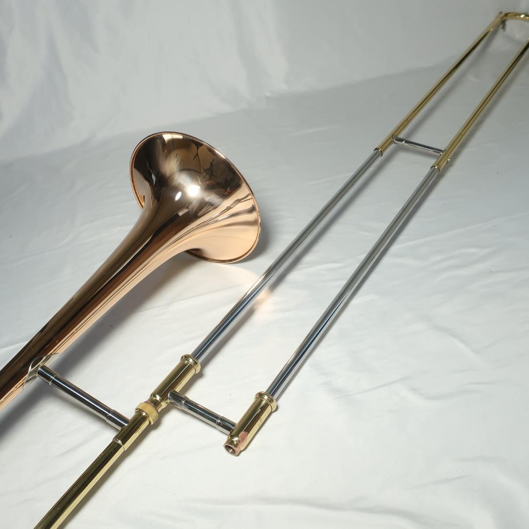 美品 YAMAHA YSL3530R 赤ベル テナートロンボーン ハードケース付