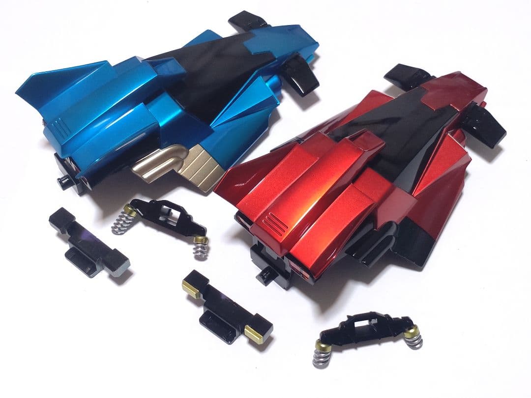 タミヤ ミニ四駆 プロトエンペラー キャンディ塗装済ボディ2台セット