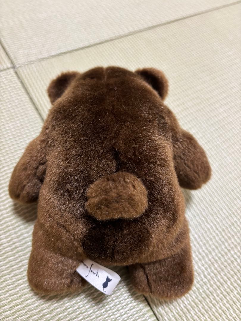 モンスイユ 茶色 くま ぬいぐるみ レア 日本製