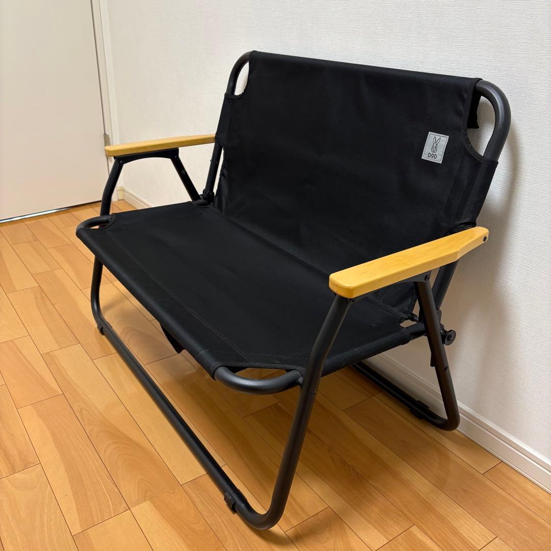 DOD グッドラックソファ ブラック