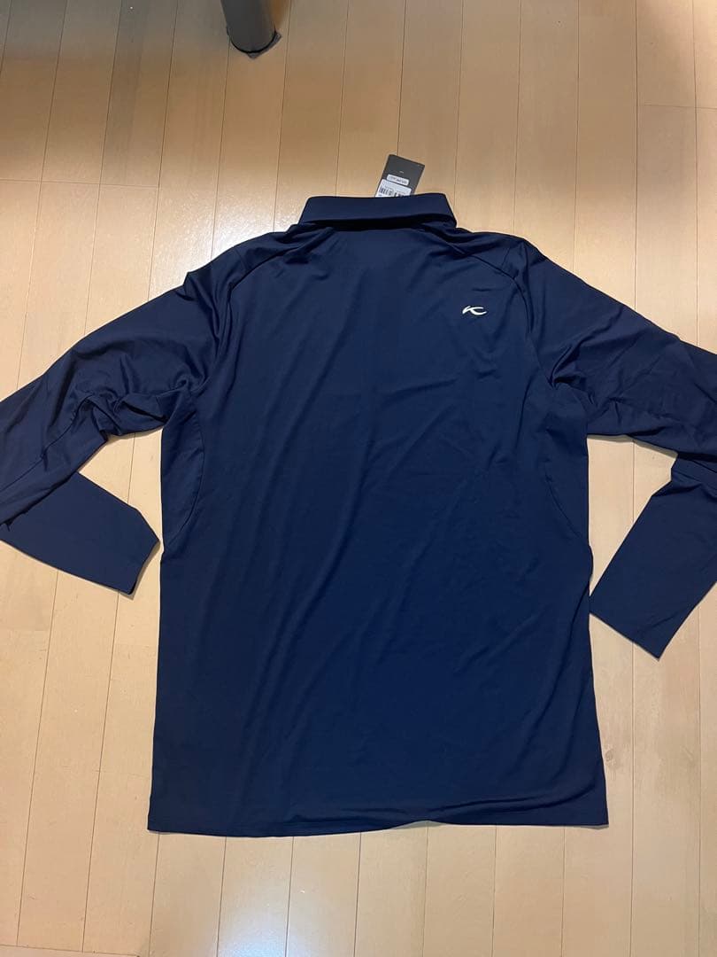 KJUS 長袖ポロシャツ ネイビー 48IS