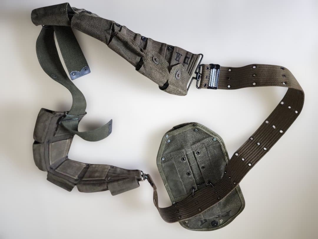 ヴィンテージ軍用ミリタリーベルト