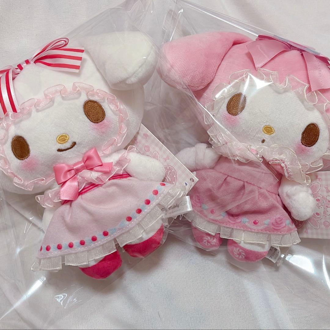 希少 マイメロディ センイルケーキ ぬいぐるみ 2種