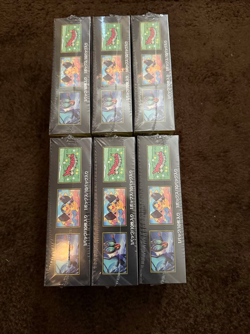ポケモンカードハイクラスパックMEGAドリームex6box