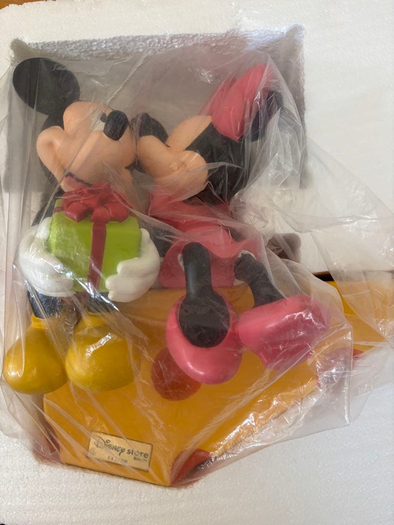 ディズニー　ミッキー ミニー　置物　フィギュア　特大　限定300