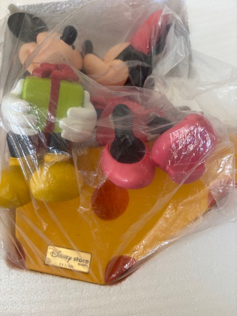 ディズニー　ミッキー ミニー　置物　フィギュア　特大　限定300