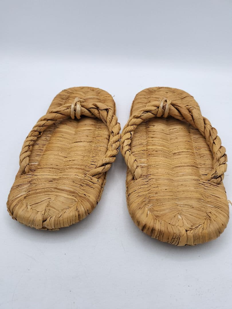 c651　露地草履 5客セット 紙箱 茶道具 古物 懐石 茶事