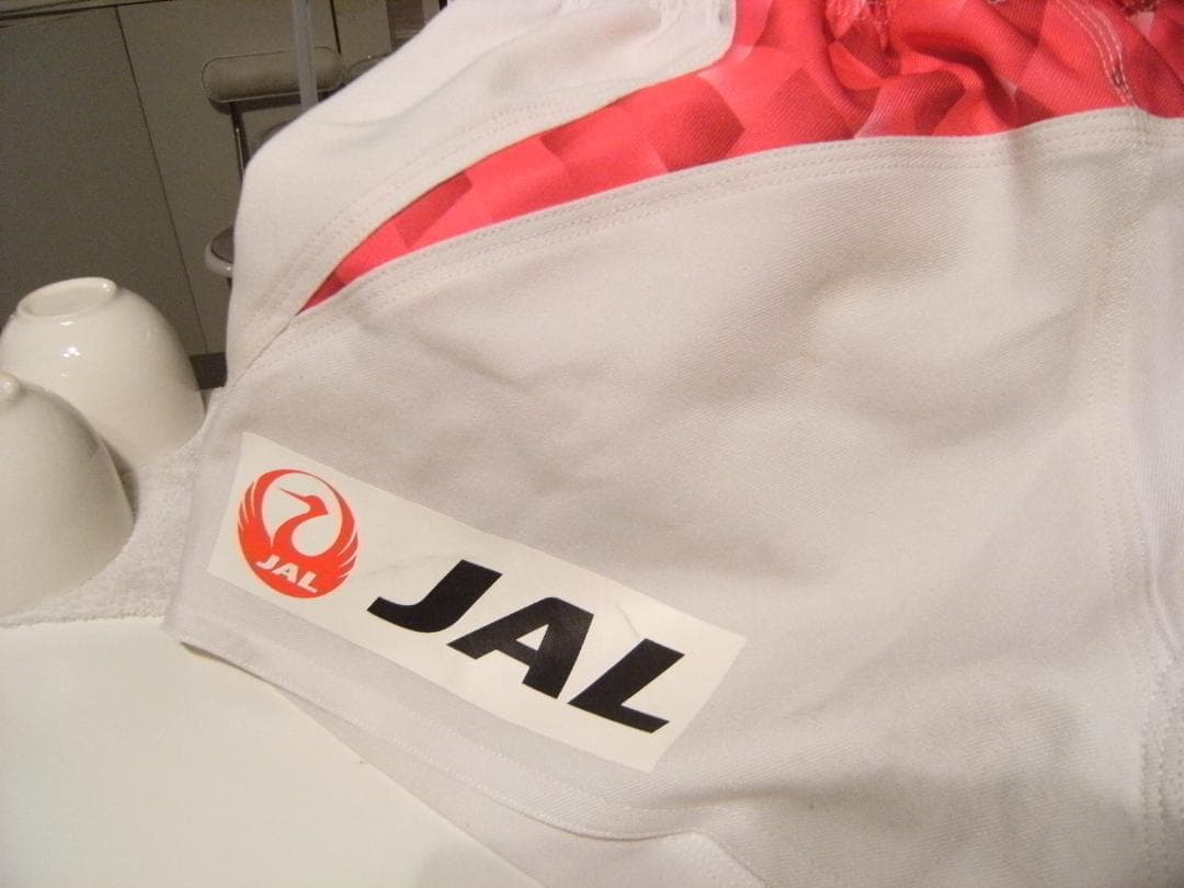 非売品★JAL 日本航空 セコム カンタベリー 選手用 競技用 ラグビー パンツ