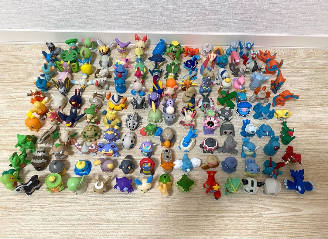 図鑑順 ポケットモンスター 指人形 ソフビ まとめ売り コンプリート 405体