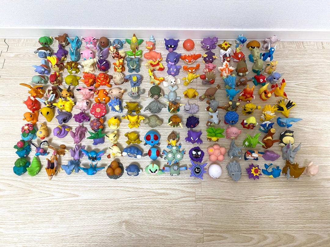 図鑑順 ポケットモンスター 指人形 ソフビ まとめ売り コンプリート 405体