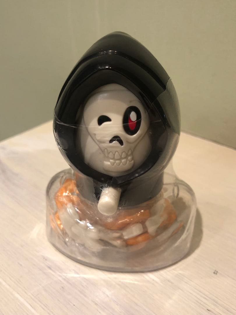 ビンテージ　スカル　髑髏　骸骨　死神　grim reaper ハロウィン　レトロ