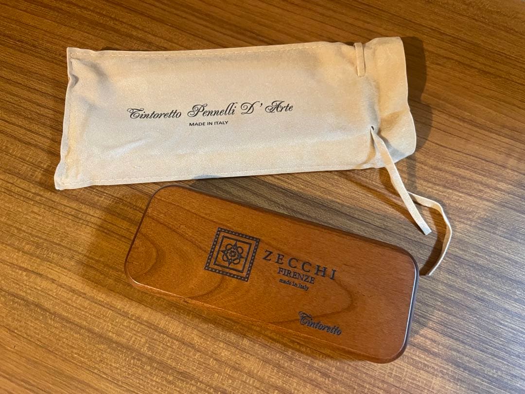 Zecchi Firenze 筆　筆セット　絵の具セット　水彩画