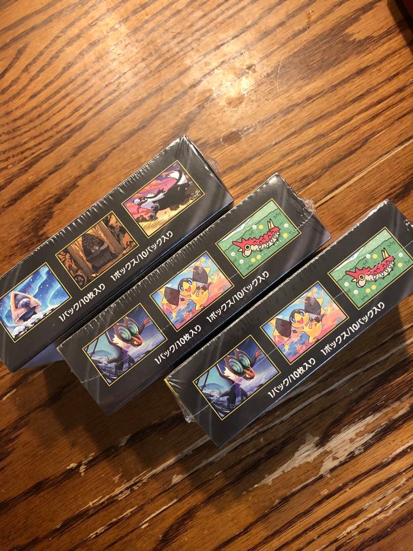 ポケモンカードゲーム メガドリームex 3box新品未使用 シュリンク付き