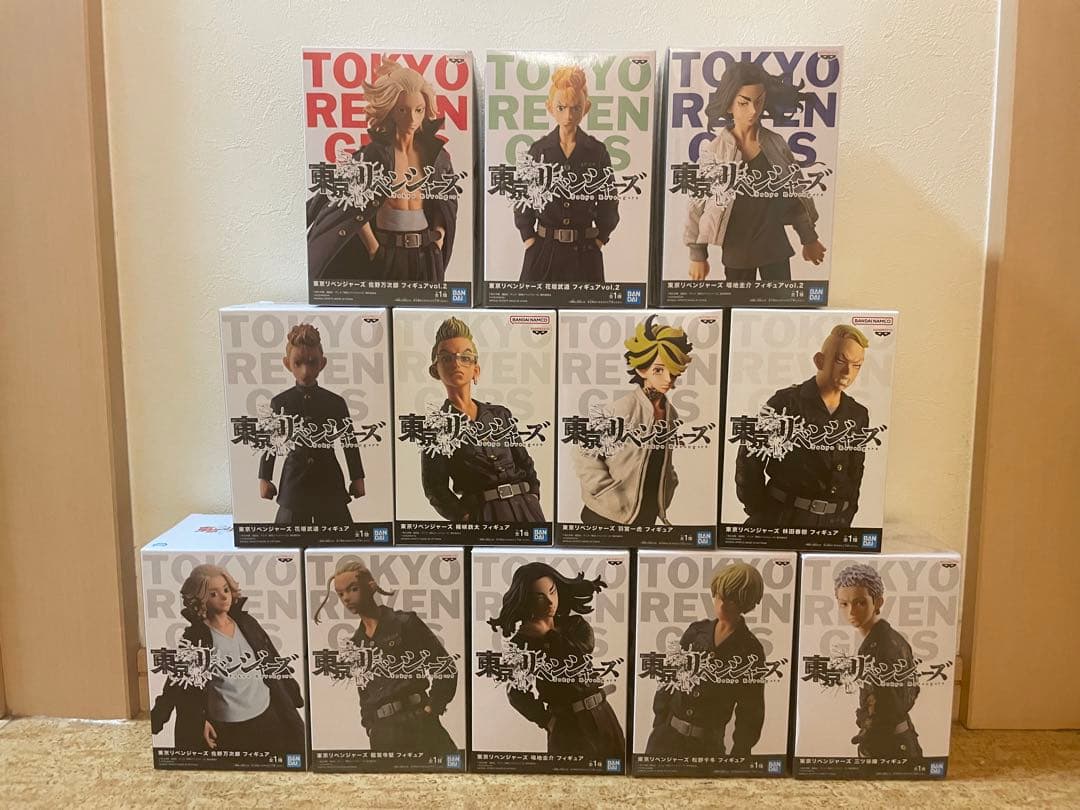 東京リベンジャーズ　フィギュア　12体　シュリンクあり　現物のみ