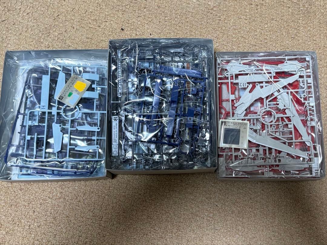 ライトニングガンダム３体セット ライトニングバックウェポン全種セット