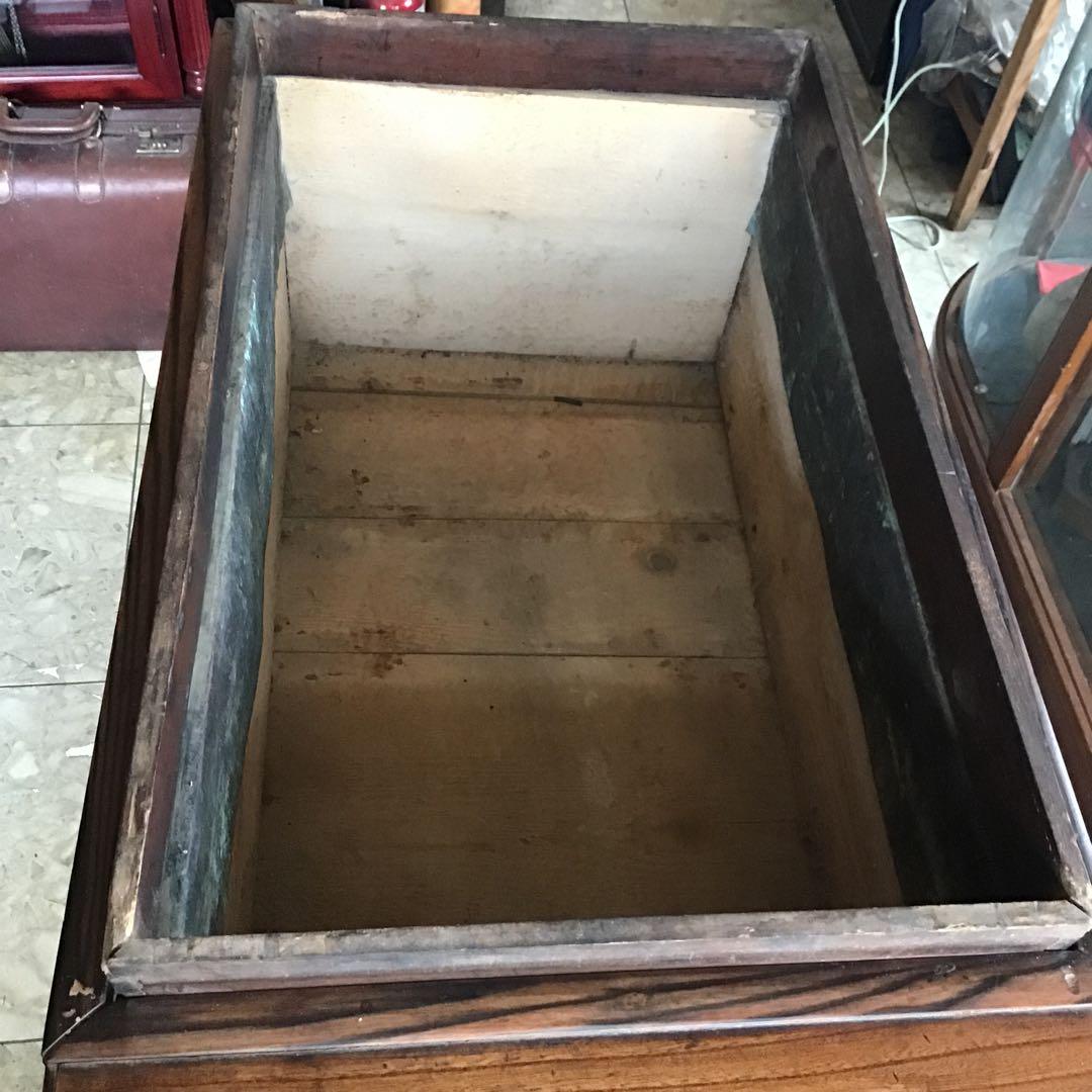 骨董　古民具　大型江戸火鉢　欅　クロガキ　検・鉄瓶