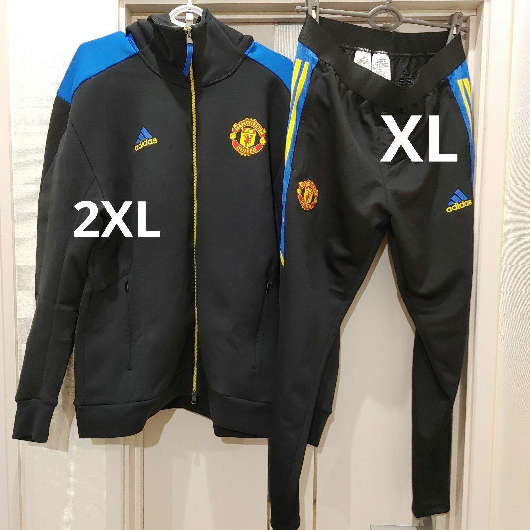 adidas マンチェスター・ユナイテッド トレーニングウェア上下セット