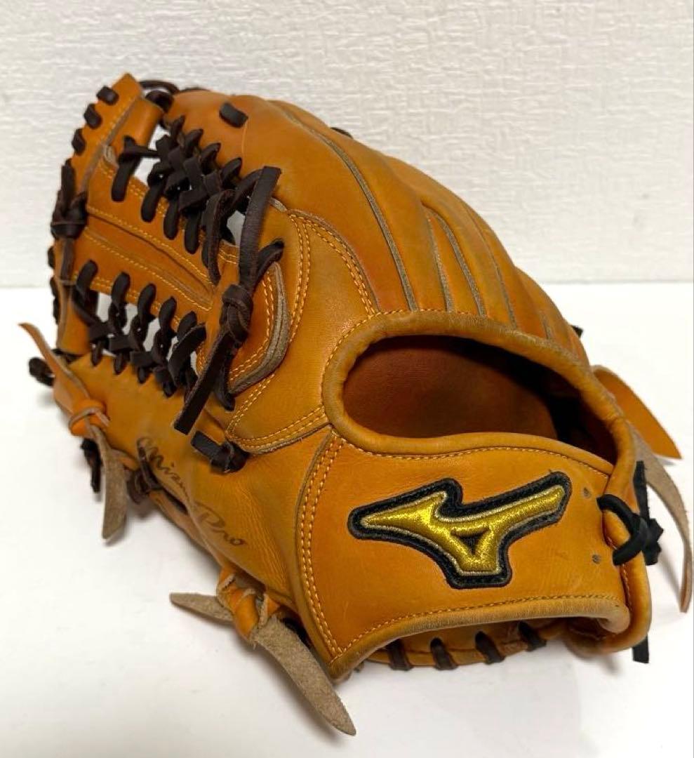 ミズノプロ　硬式外野手グラブ　キップレザー