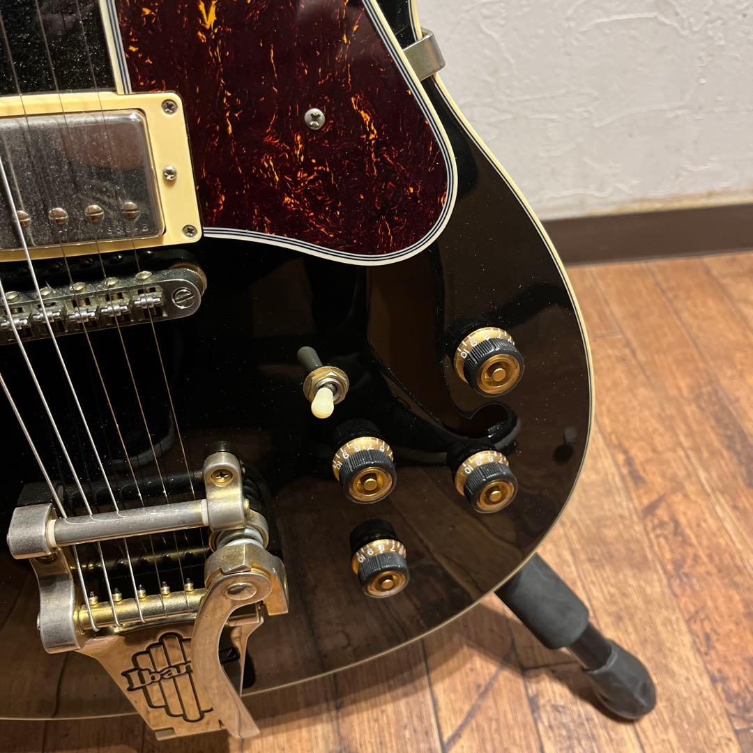 ギター Ibanez as93tg-bk