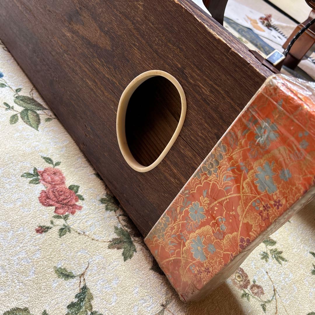 木製琴 13弦 ダークブラウン