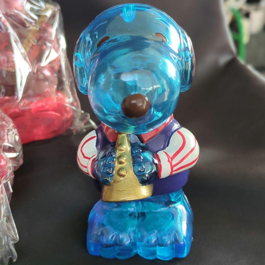 スヌーピー スケルトンフィギュア 貯金箱　9体　レトロ