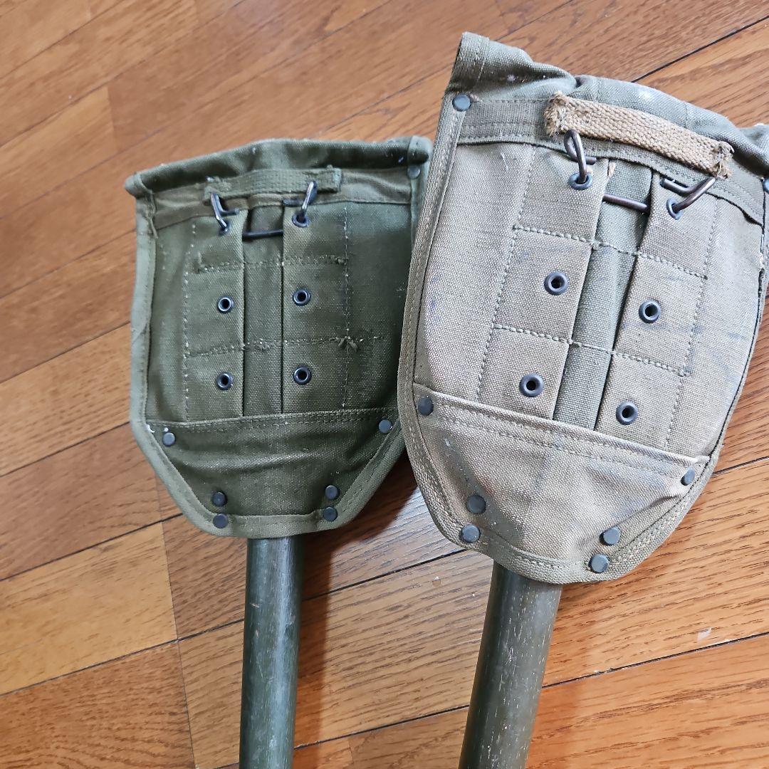 U.S.刻印 オリーブドラブ スコップ 2個セット