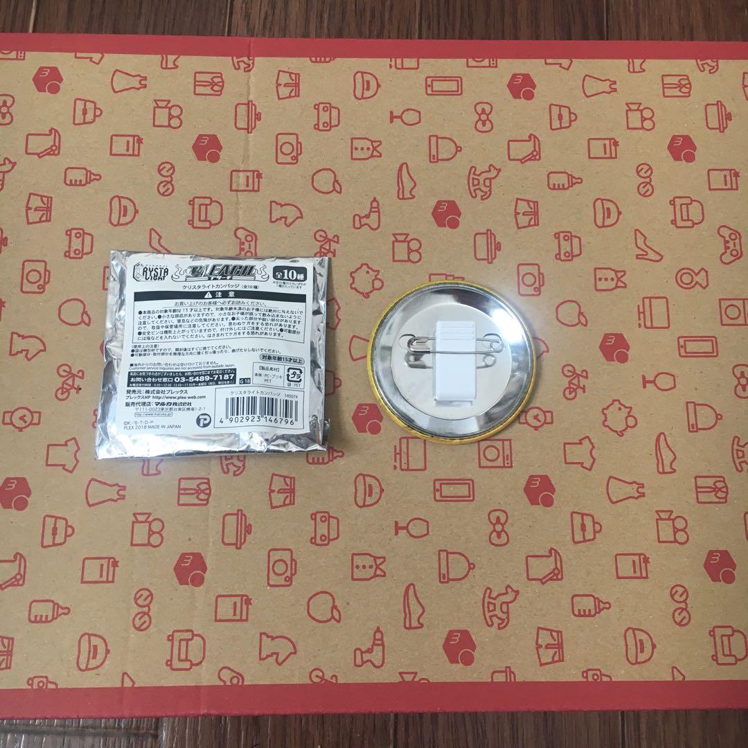 ブリーチクリスタルライト缶バッジ井上織姫