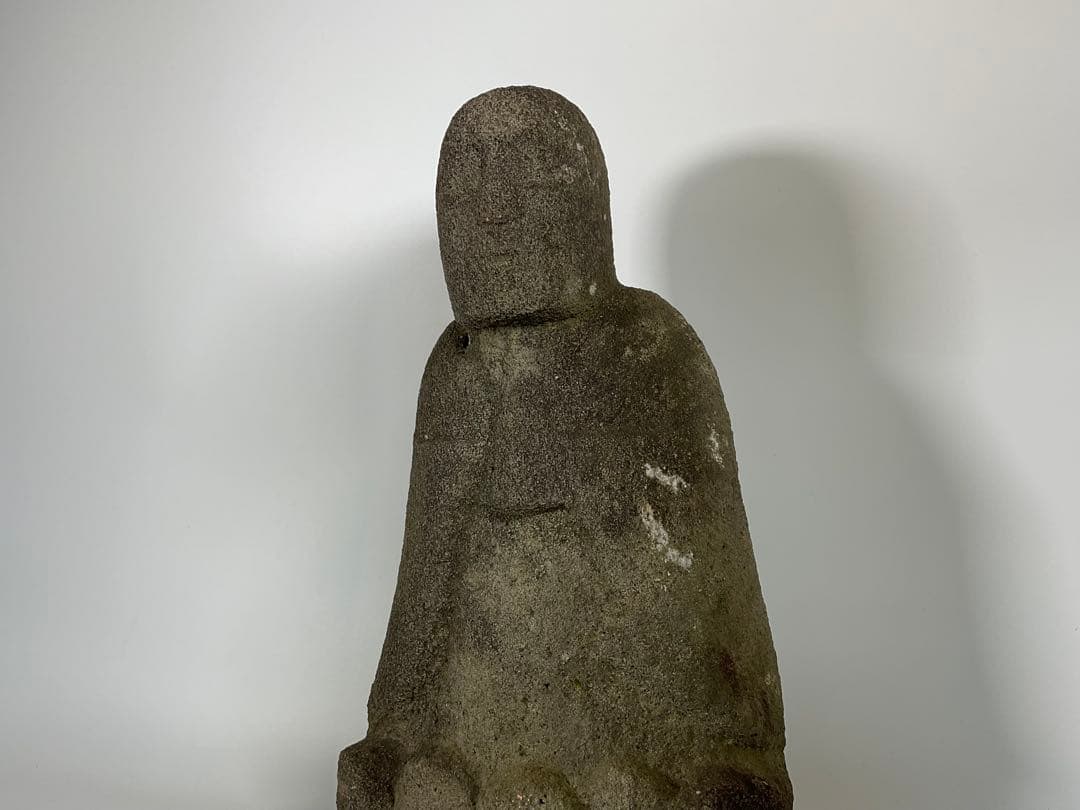 佐渡の石仏　地蔵　仏像　江戸時代　仏教美術　高さ約33cm