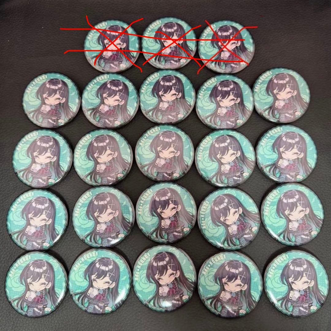 Ado ラウンドワン コラボキャンペーン トレーディング缶バッジ 20枚セット