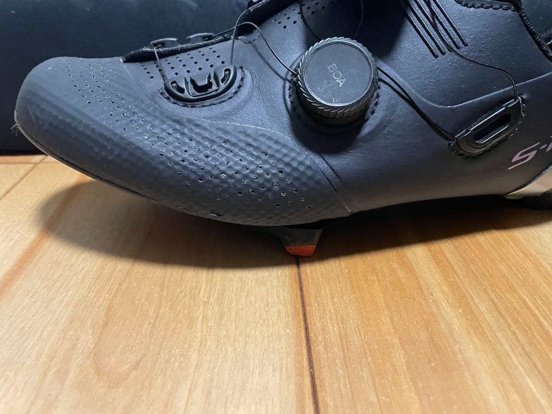 Shimano S-Phyre ブラック シューズ BOAダイヤル 43 ワイド