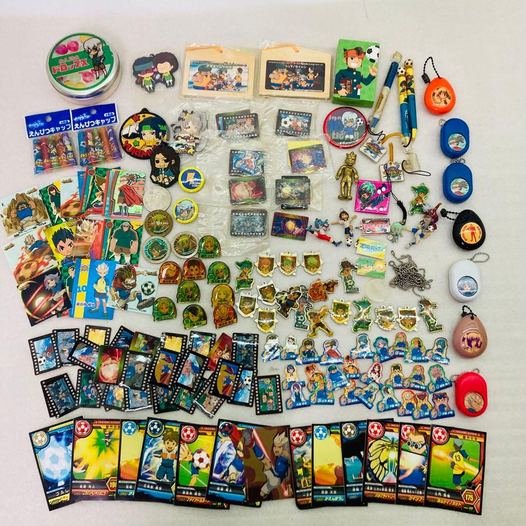 【大量まとめ★未使用品あり】イナズマイレブン キーホルダー ステッカー グッズ