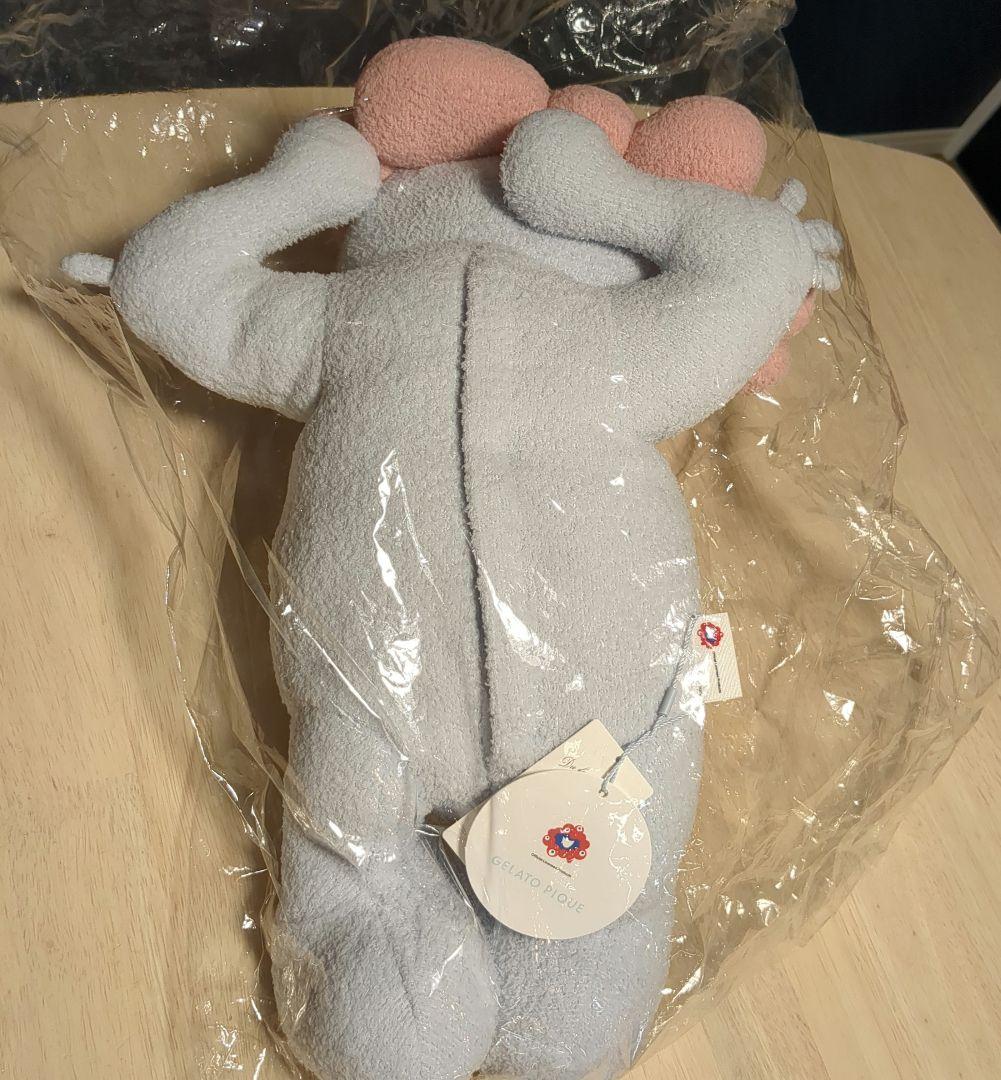 ミャクミャク　ジェラートピケ　ティッシュケース　ぬいぐるみ