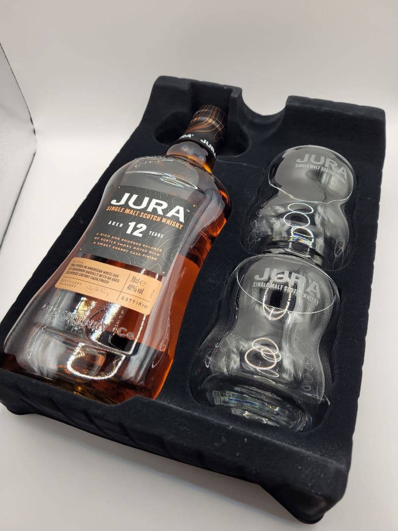 【希少】ジュラ 12年 700ml グラス2個付 40度