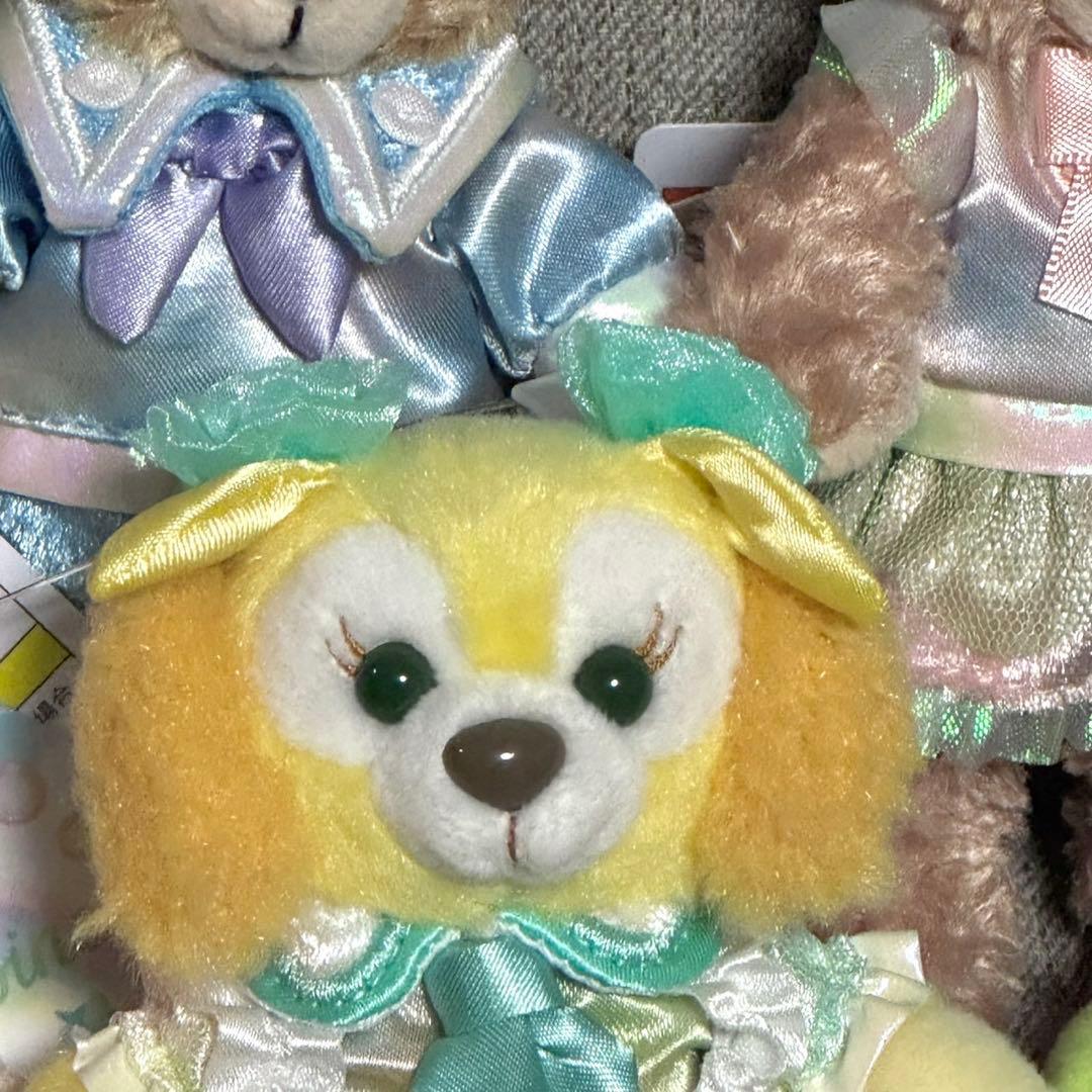 東京ディズニーシー　カラフルハピネス　ぬいぐるみバッジ　7体