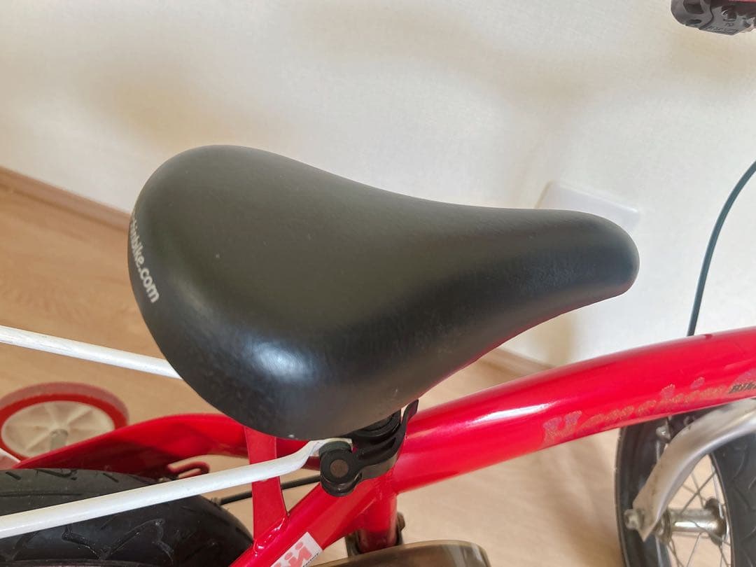 【引取限定】へんしんバイク 補助輪つき