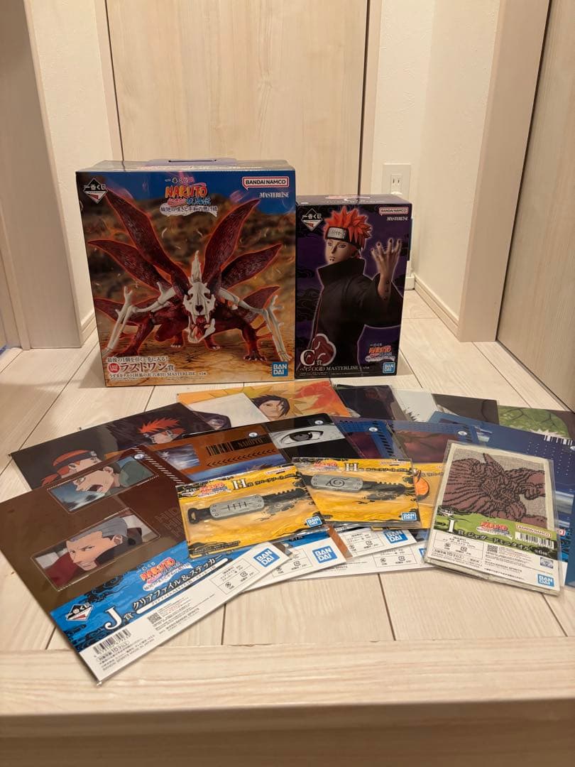 NARUTO 九尾の狐 ペイン フィギュアセット