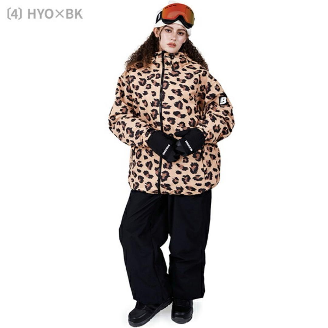 スノボウェア レディース 上下セットボーディー オーバーサイズシルエット