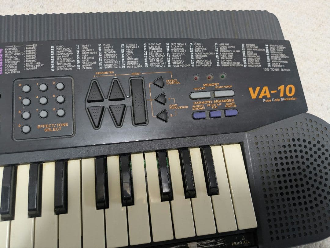 CASIO VA-10 電子キーボード 希少