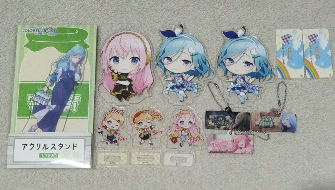 プロセカ まとめ売り 缶バッジ アクスタ 特典 色紙 ウエハース