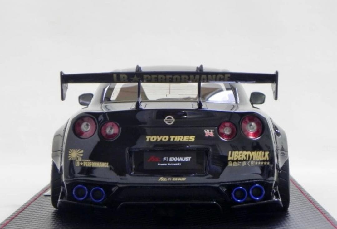 IG 0694 1/18 LB-WORKS GT-R35Black WEB限定