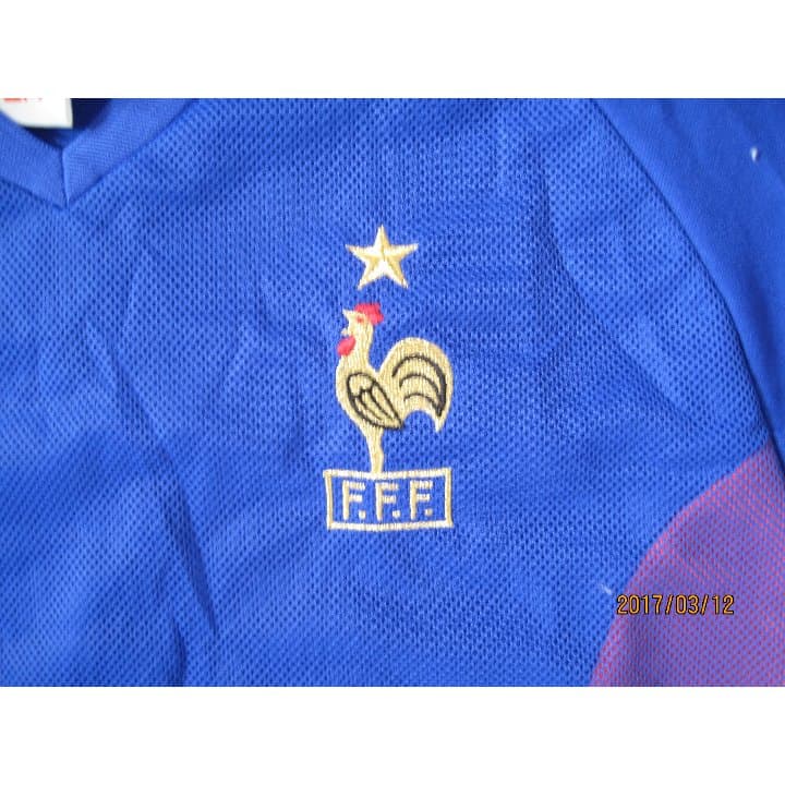 元フランス代表 ジネディーヌ・ジダン選手 ホームユニフォーム