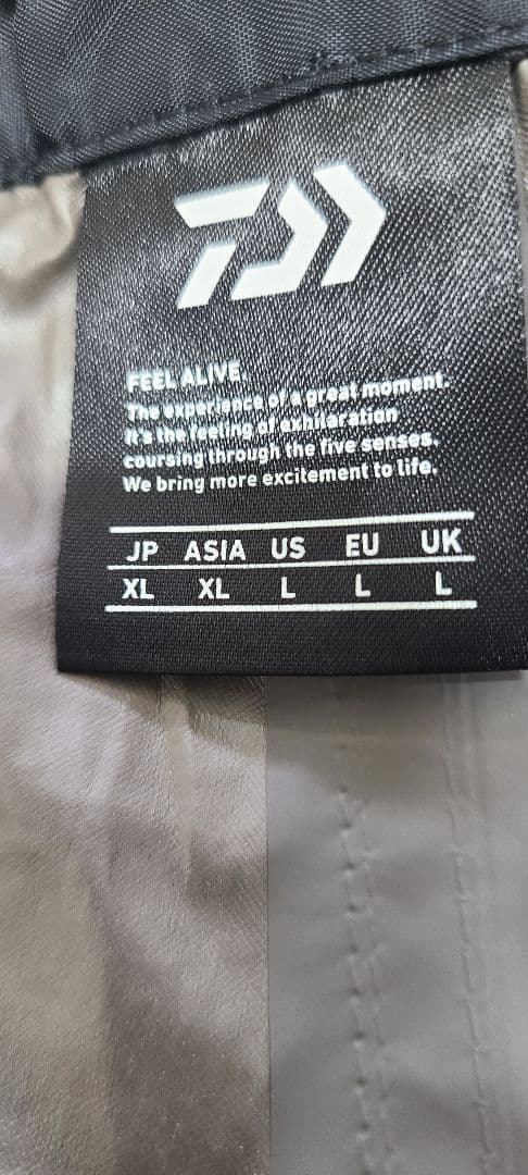 DAIWA　ゴアテックスレインスーツ上下　DR-1922