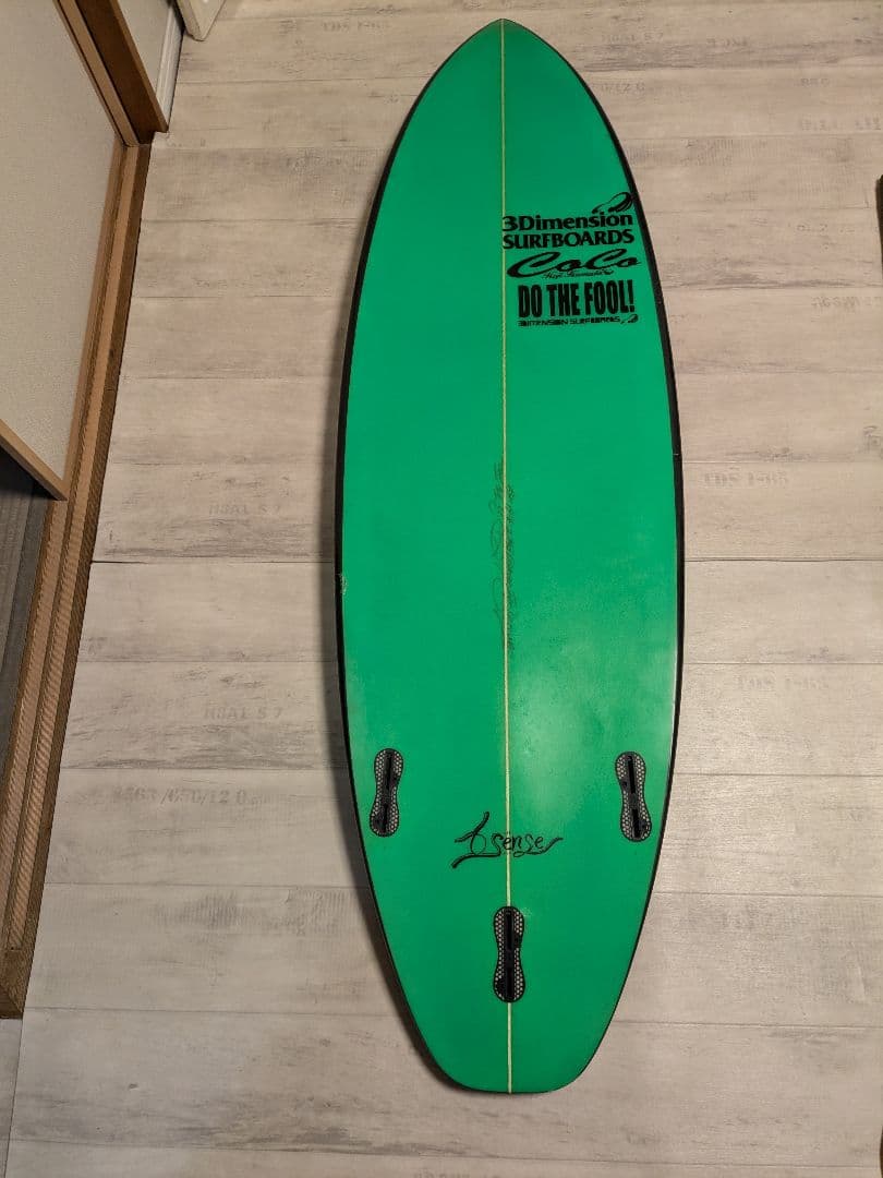 3Dimension Surfboards 6 sense ショートボード