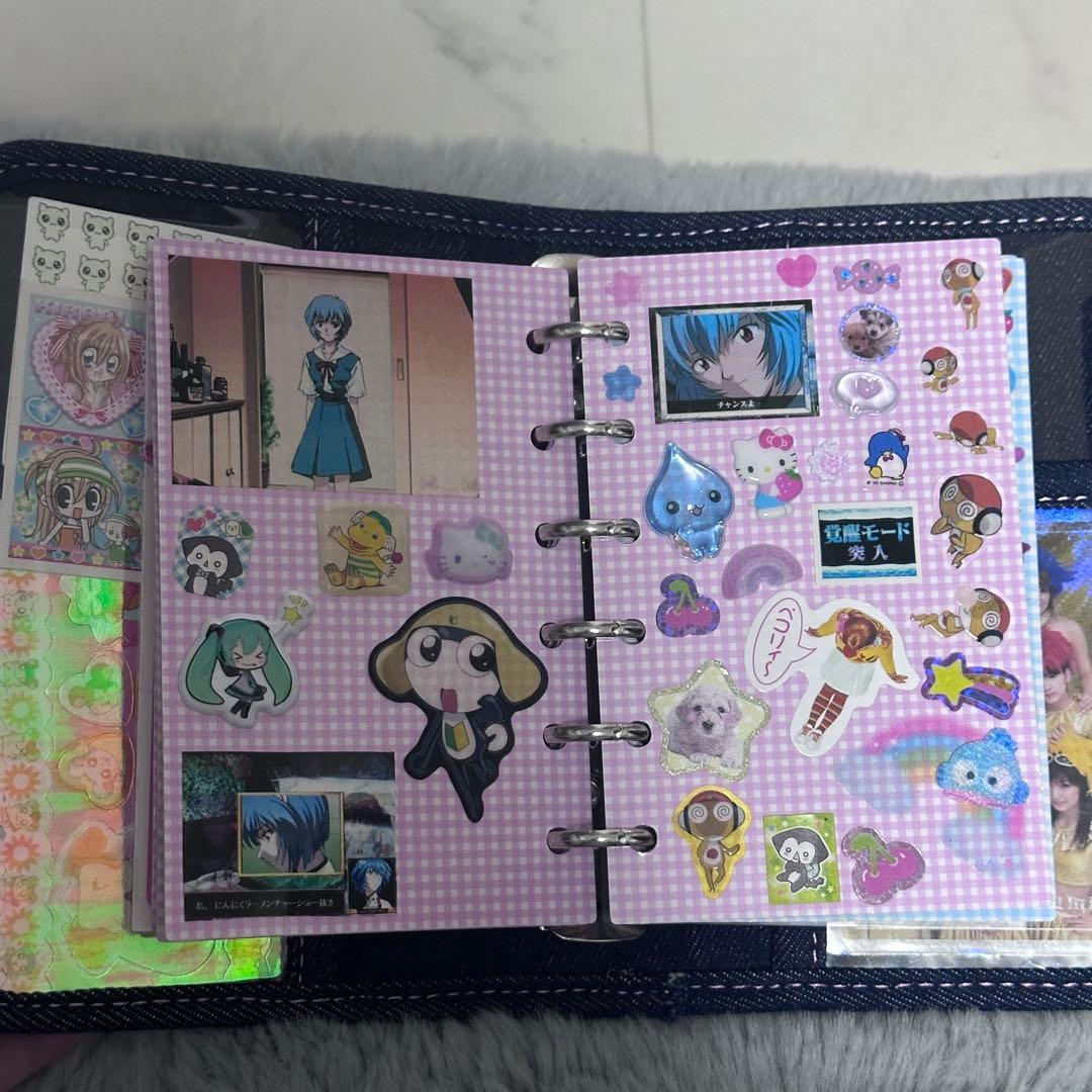 メリング　デニムバインダー Sweet Strawberry