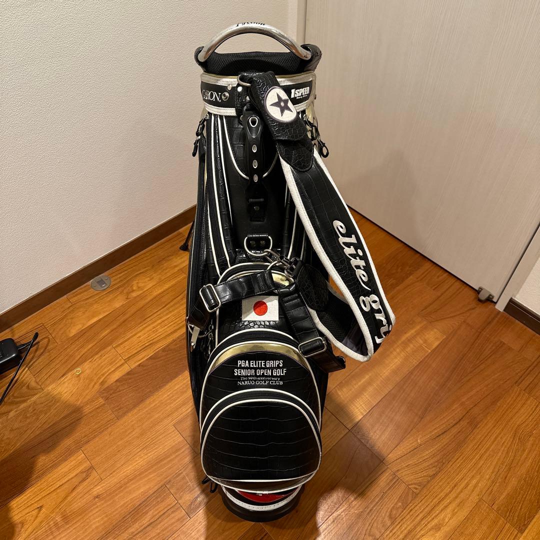 エリートグリップ　限定クロコキャディバック