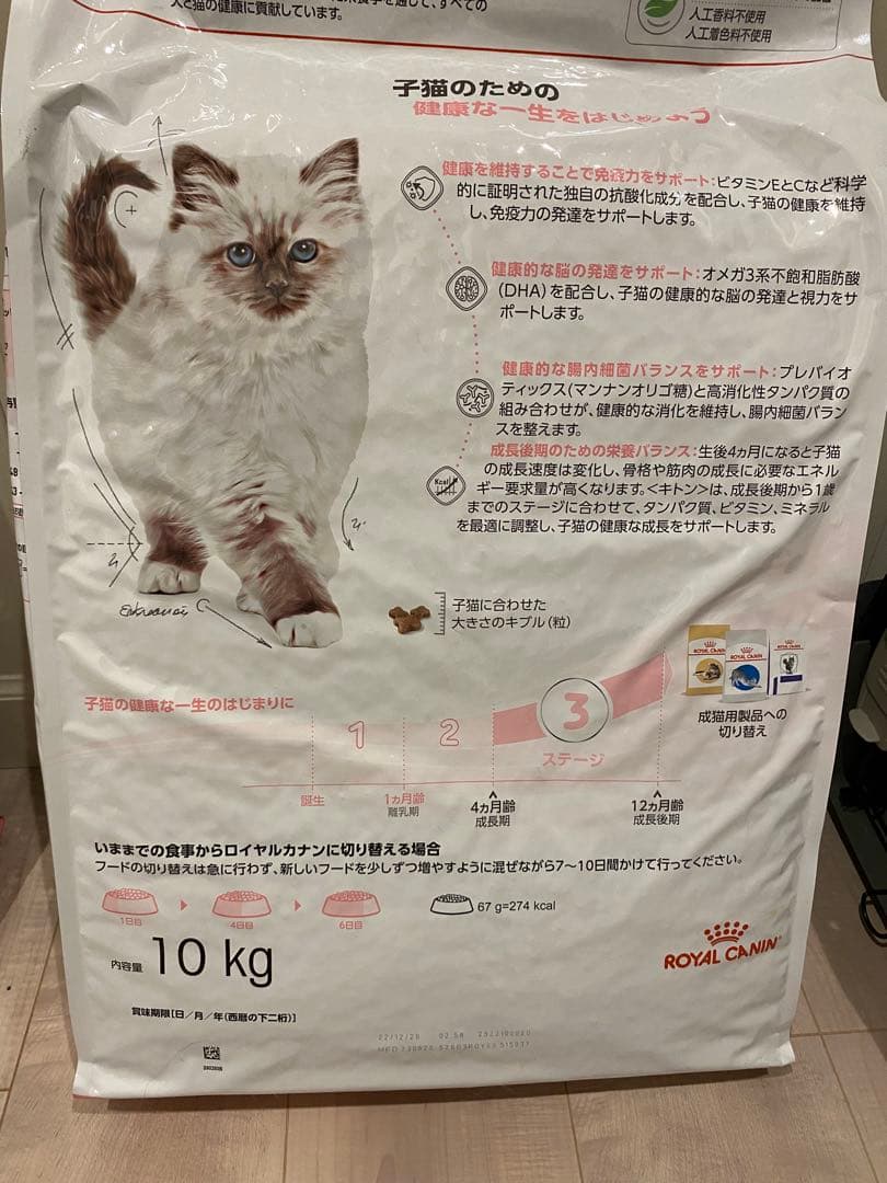  CANIN 子猫用ドライフード　キトン 10kg