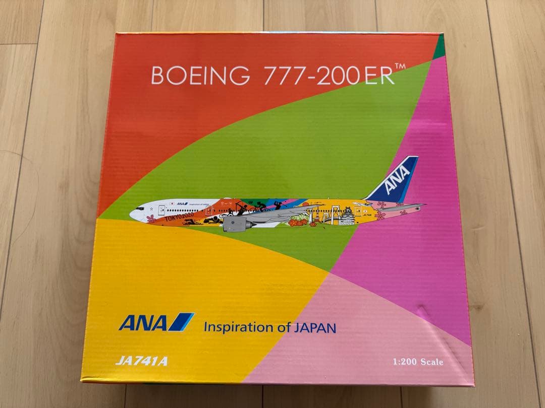 航空機・ヘリコプター ANA Boeing 777-200ER JA741A 1/200