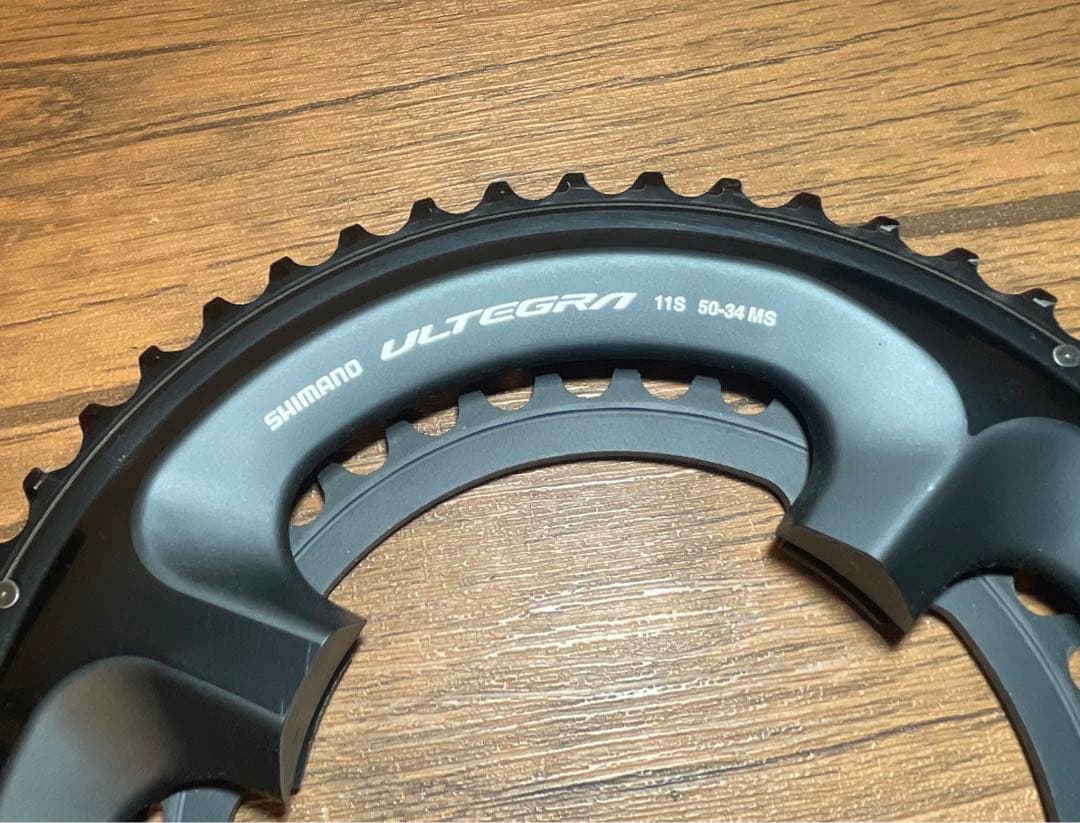 【美品】ULTEGRA R8000 チェーンリング　50-34T